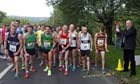 Look North weatherman Paul Mooney starting the Prudhoe Miners Race.